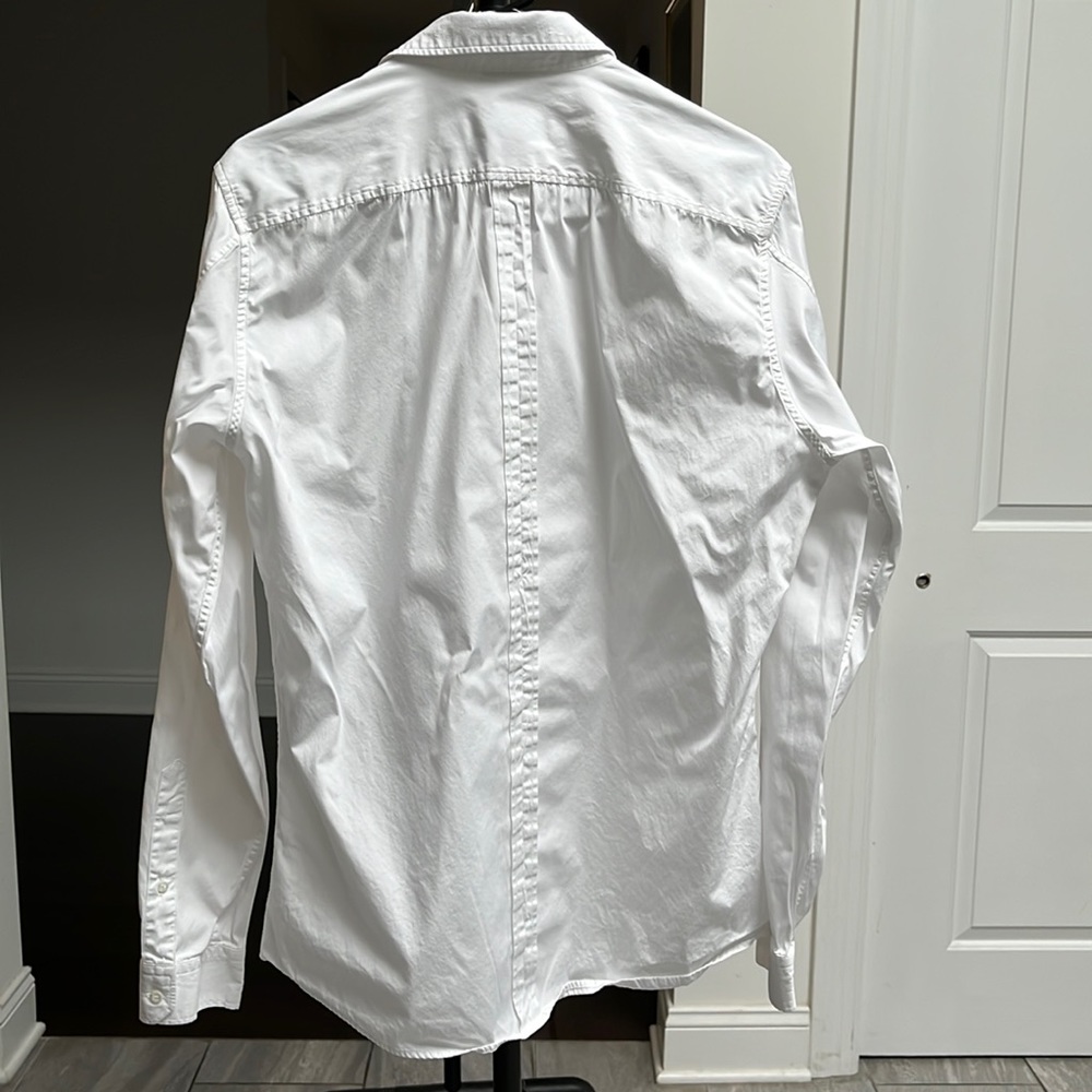 Gucci Men’s White Long Sleeve Uniform Neck 16 Sleeve 41 - Picture 4 of 7